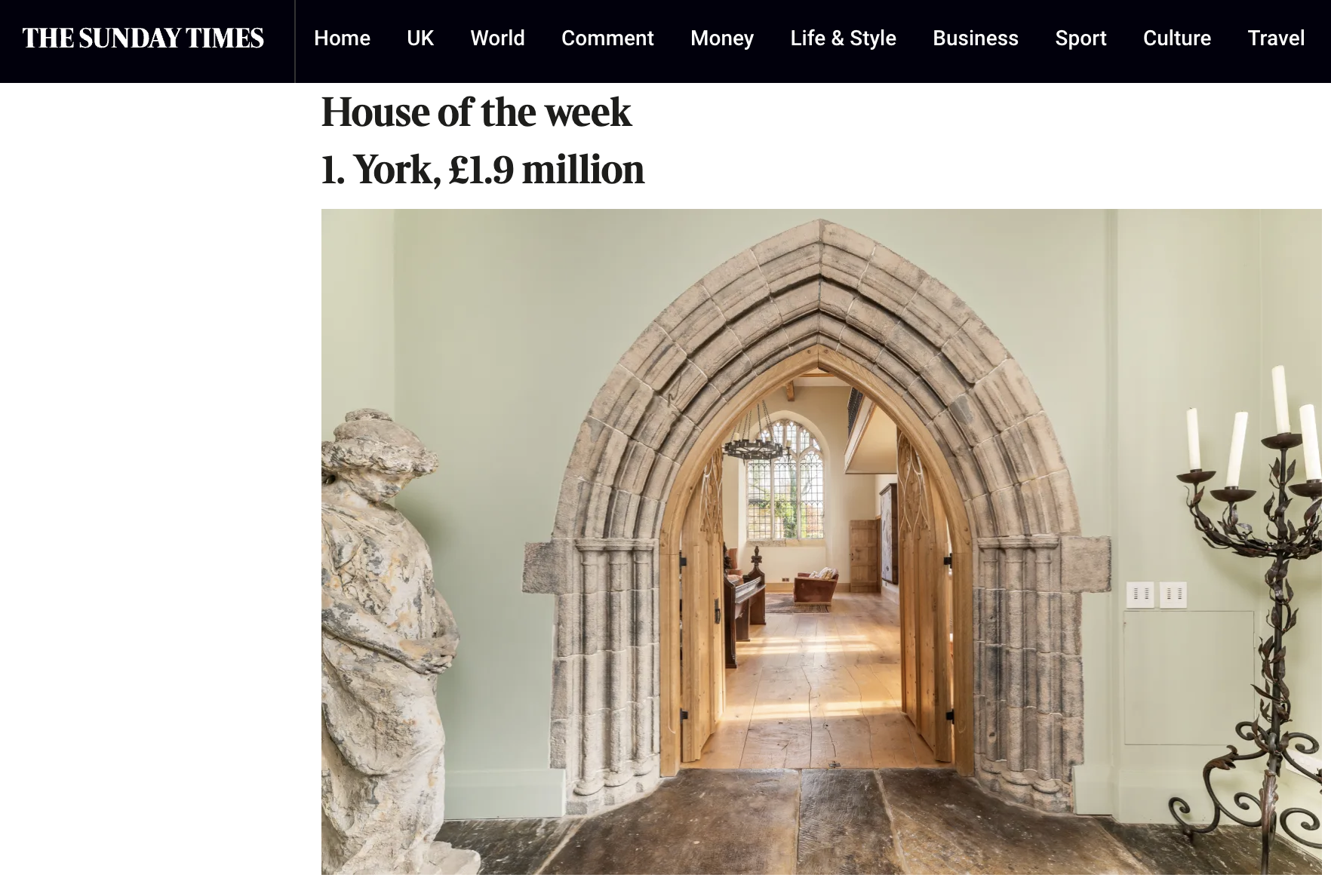 Croft Residential property feature.