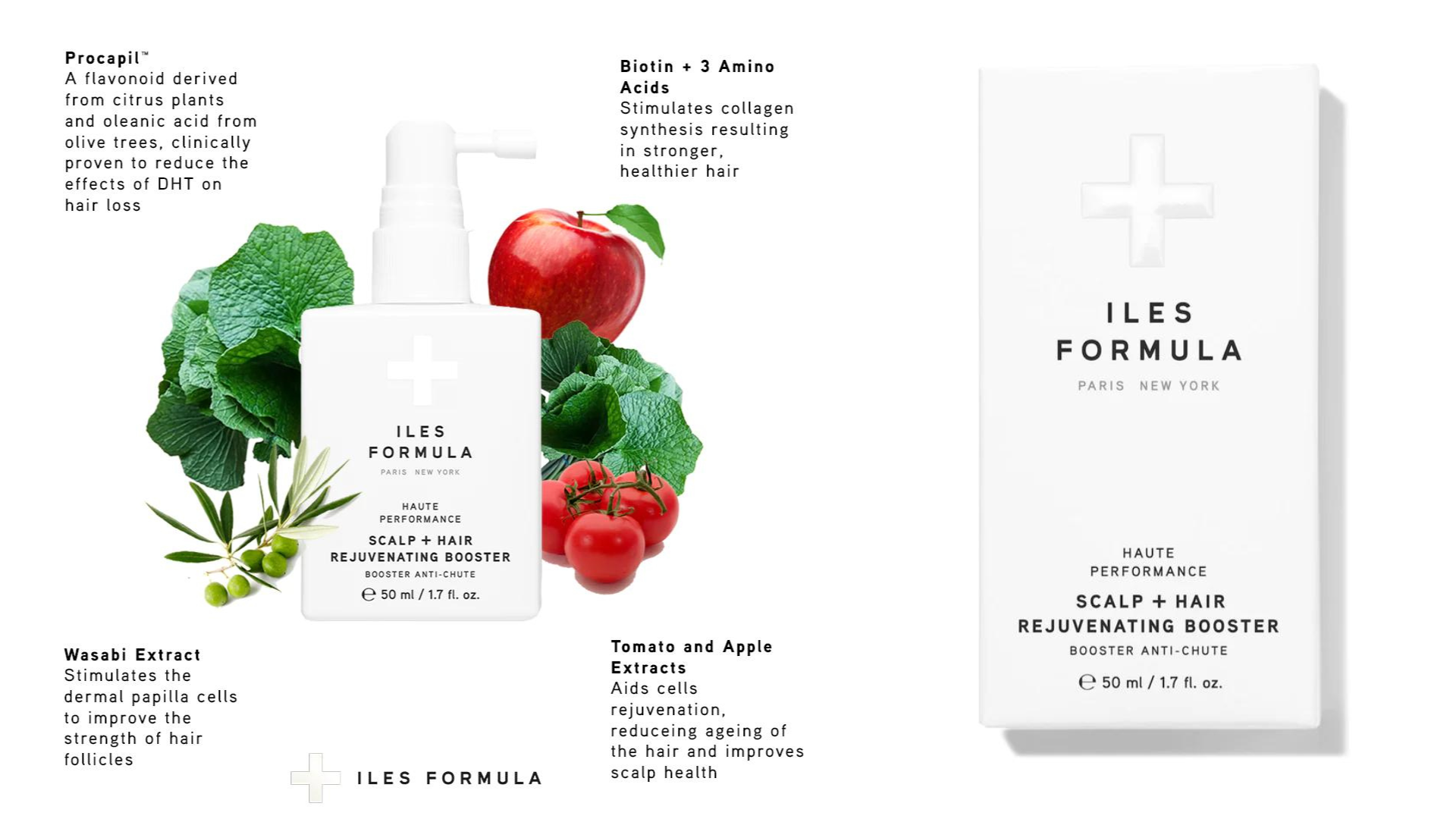 Iles Formula haircare products.